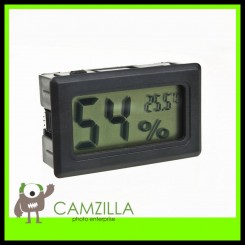 DigiFox LCD Digital Display Temperature and Humidity Meter for Dry Cabinet
